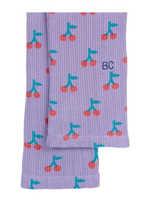 Leggings in cotone organico con stampa ciliegie BOBO CHOSES KIDS | B224AC089.